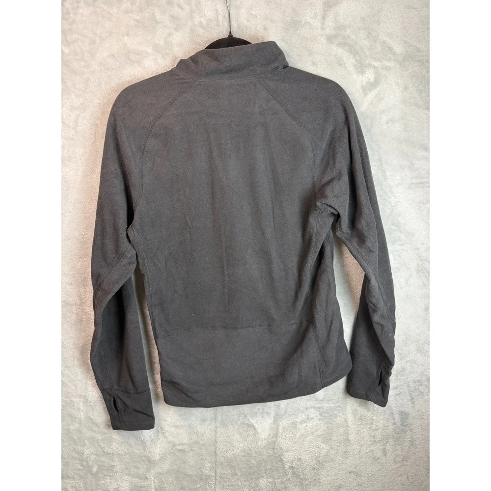 THE NORTH FACE Mens XS Black Fleece Full Zip Jacket Chest Pocket Outdoor